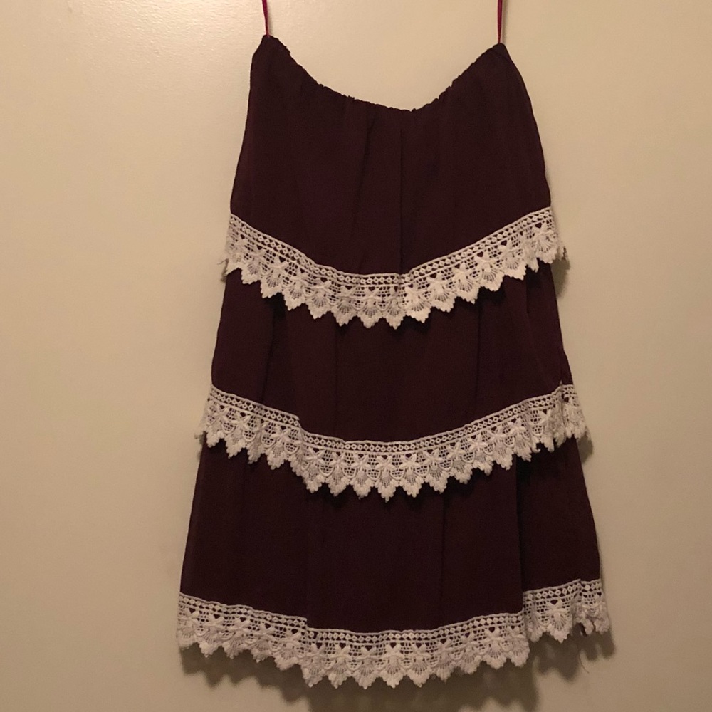 Maroon sundress